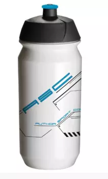 Фляга велосипедная AUTHOR AB-Tcx-Shiva X9, биопластик, 0.6 л, бело-синий, 8-14064018