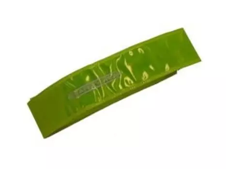 Лента AUTHOR светоотражающая A-O35 на руку/ногу с липучкой неоново-желтая