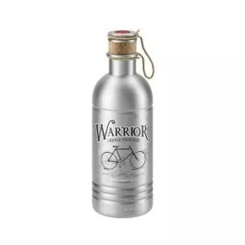 Фляга велосипедная Elite Eroica Warrior, 600 мл, с пробкой, винтаж, алюминий, EL0150208