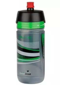 Фляга велосипедная Elite Jossanova, мембранный клапан, 550 мл, Smoke Green, EJKSG550