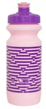 Фляга велосипедная Green Cycle STRIPES, 0,6 л, с большим соском, розовый/фиолетовый/розовый, 101783073507