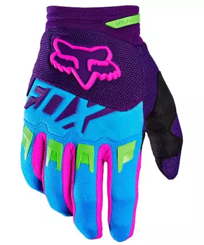 Велоперчатки Fox Dirtpaw Vicious Special Edition Race Glove, синие, 2016