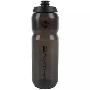 Фляга велосипедная M-Wave PBO-750, пластик, 750 мл, черный прозрачный, 340421
