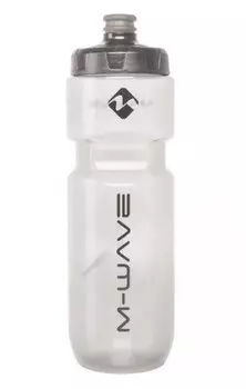 Фляга велосипедная M-Wave PBO-750, пластик, 750 мл, прозрачный, 340413