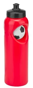 Фляга велосипедная STELS CB-1573, 700 мл, Футбольный мяч/красный, 550052