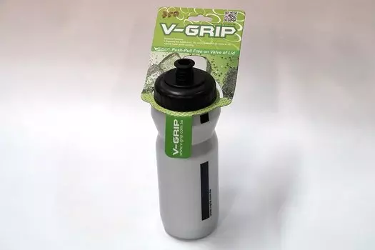 Фляга велосипедная V-GRIP, 750мл, серый/черный, V-AK750 grey\black