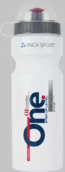 Фляга велосипедная Vinca Sport, с защитой от пыли, 750 мл, "лидер-первый", VSB 21 leader one