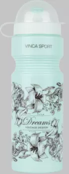 Фляга велосипедная Vinca Sport, с защитой от пыли, 750 мл, "мечта", VSB 21 dreams