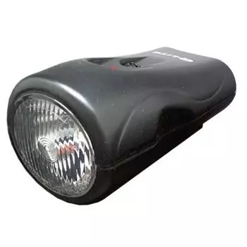 Фара криптоновая Q-LITE, передняя, с индикатором заряда, батарейки в комплекте, в торговой упаковке, QL-206B