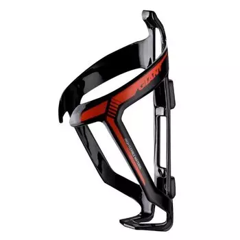 Флягодержатель для рамы велосипедный Giant PROWAY, пластик, черный/красный, 490000037