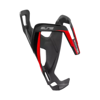 Флягодержатель ELITE Vico, карбон, красный рисунок, EL0156151