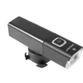 Фонарь передний GACIRON V10-800, 800lm, 1диод, 7 режимов, Li-аккум, USB, крепление Go-Pro, алюминий. черный, V10-800