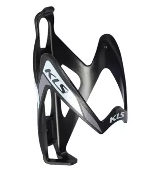 Флягодержатель KLS PATRIOT, поликарбонат, вес 33г, чёрный/белый