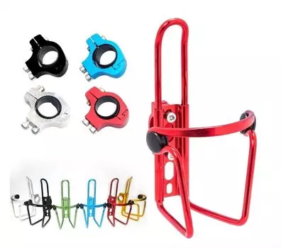 Флягодержатель универсальный Forward, алюминиевый, со съемным креплением на руль, красный, FWD3234087-17-4