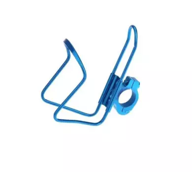 Флягодержатель универсальный, KMS, алюминиевый, со съемным креплением на руль, синий, FWD3234087-16-5