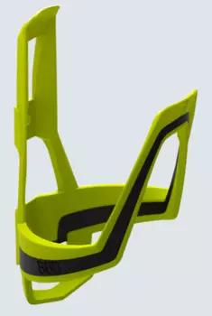 Флягодержатель велосипедный BBB DualCage неон/желтый/черный б/р, BBC-39