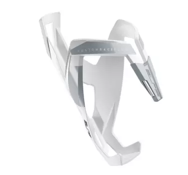 Флягодержатель велосипедный Elite Custom Race Plus, белый, 0140613