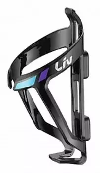 Флягодержатель велосипедный Giant LIV PROWAY, пластик, черный/пурпурный, 490000064