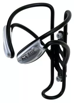 Флягодержатель велосипедный M-WAVE Alloy Pro, алюминий, черный, 5-340985