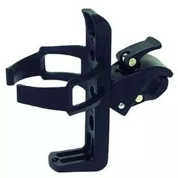 Флягодержатель велосипедный M-Wave BC 360°, на руль/раму, пластик, черный, 5-340951