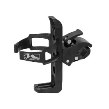 Флягодержатель велосипедный M-WAVE BC 360°, пластиковый, с замком крепления, 340950