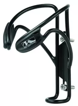 Флягодержатель велосипедный M-Wave BC 54-A, алюминий, черный, 5-340965