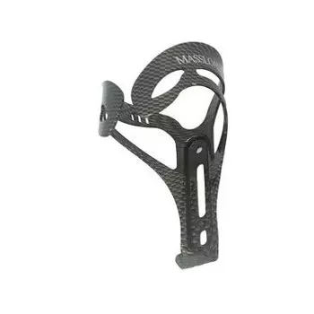 Флягодержатель велосипедный MASSLOAD, алюминий, вес 49г, цвет "карбон", CL-053L