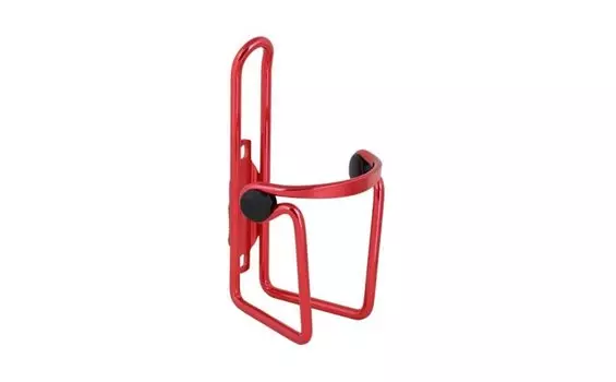 Флягодержатель велосипедный Nuvo NH-BC103A-R01, с фиксирующими вставками, красный, 550020, LU021464
