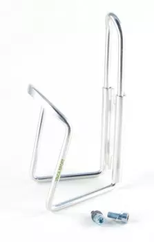 Флягодержатель велосипедный Vinca Sport HC 11, алюминий, с болтами, индивидуальная упаковка, серебристый, HC 11 silver