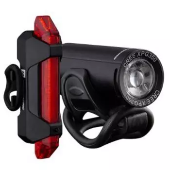 Фонарь перед-задний Titan Racing Solar Beam Pack, 300 Lumen 4 modes, 2227104000000