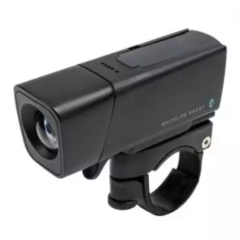 Фонарь передний TOPEAK WHITELITE 600BT, 600 LUM, USB RECHARGEABLE FRONT LIGHT, W/BLUETOOTH 5.0, BLACK, TMS103BT