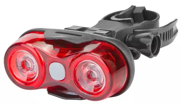 Фонарь TRIX задний, 2 диода, два режима работы, пластик, JY-528-1