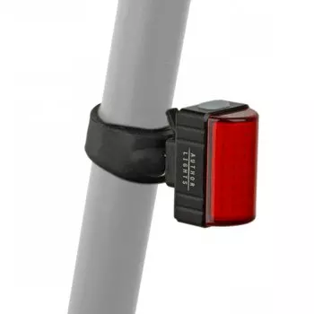 Фонарь велосипедный AUTHOR, задний, 100 люмен, красный, 8-12039975
