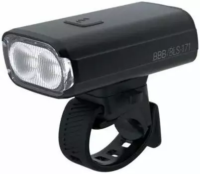 Фонарь велосипедный BBB StrikeDuo 1200, передний, 3200mAh, Black, 2021, BLS-171