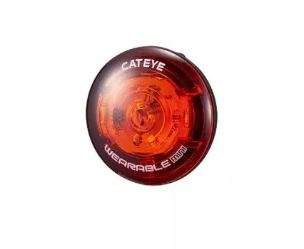 Фонарь велосипедный CAT EYE SL-WA10 WEARABLE MINI, задний, чёрный, CE5442570