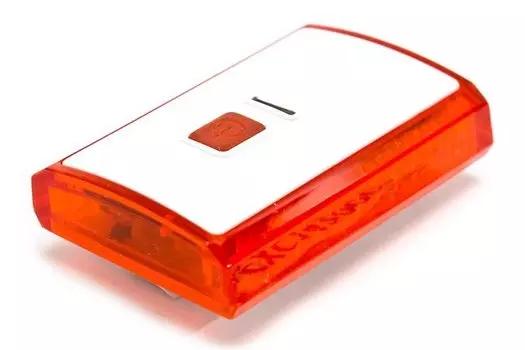 Фонарь велосипедный Jokie XC-142, задний, USB кабель, 3 светодиода, RLEXC1420001