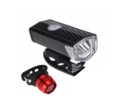 Фонарь велосипедный Kugoo, с габаритом, набор