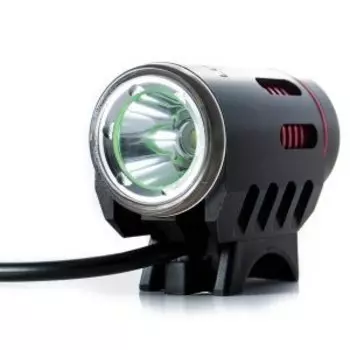 Фонарь велосипедный Lumen 300, передний, 1800 lumen\1200 lumen, Cree XM-L2, черно-красный, EBLM300