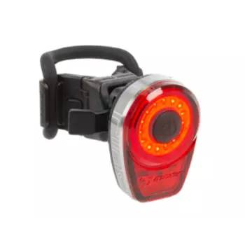 Фонарь велосипедный Moon Ring, задний, 7 функций, с подседельным хомутом, USB зарядка, 220454