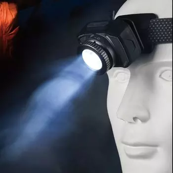 Фонарь велосипедный налобный RAYPAL, LED: CREE XPG, аккумулятор: 1800mAh li-ion, RPL-2247