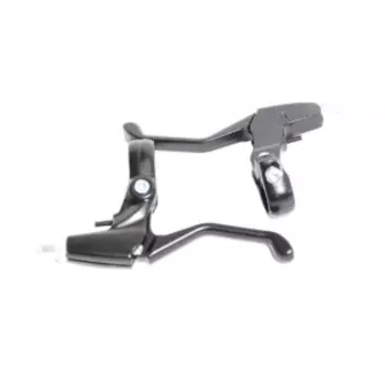 Тормозные ручки велосипедные HORST, V-брэйк, кантилеверные, алюминиевые, черные, 00-171608