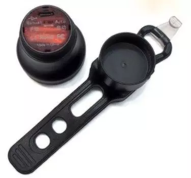 Фонарь велосипедный RAYPAL RPL-2305, задний, 120LM, USB, LED: COB, аккумулятор: 400mAh li-ion, 3 режима, RPL-2305