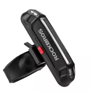 Фонарь велосипедный Rockbros, задний, 100 lm, черный, A54BK