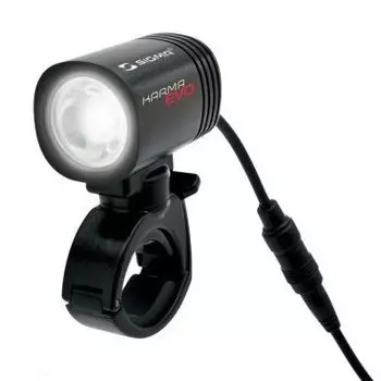 Фонарь велосипедный SIGMA KARMA EVO, передний, 1 диодный, 4 функции, чёрный, SIG_16920