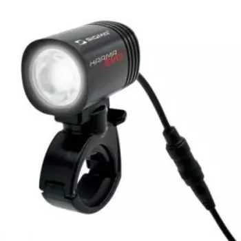 Фонарь велосипедный SIGMA KARMA EVO, передний, 1 диодный, 4 функции, чёрный, SIG_16920