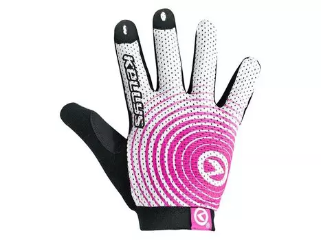 Велоперчатки KELLYS INSTINCT long, бело-розовые, Gloves INSTINCT long , white/pink (Размер: XL)