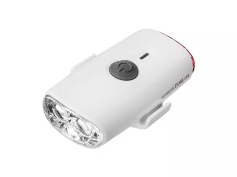 Фонарь велосипедный TOPEAK HEADLUX DUAL USB, на шлем, White, TMS090W