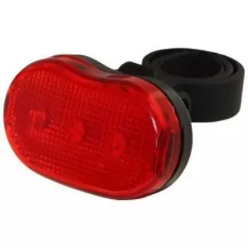 Фонарь велосипедный TRIX, 3 диода , 3 режима , на подседельный штырь, батареи ААА, JY-006T-N