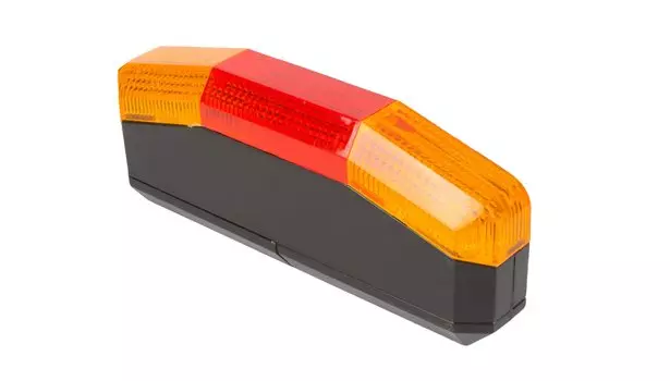 Фонарь велосипедный VENTURA, задний, 7 диодов/3 функции, с батареями, 5-220514