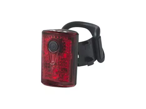 Фонарь велосипедный задний KELLYS NIBIRU, 3 светодиода, регулировка фокуса, зарядка USB, аккумулятор в комплекте